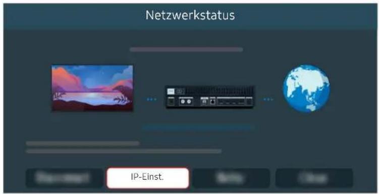 SAMSUNG UE82TU8000K - Das Fernsehgerät kann keine Verbindung mit dem Internet herstellen - 11