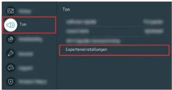 SAMSUNG UE82TU8000K - Wenn vom Fernseher kein Ton ausgegeben wird oder die Tonausgabe gestört ist. - 12