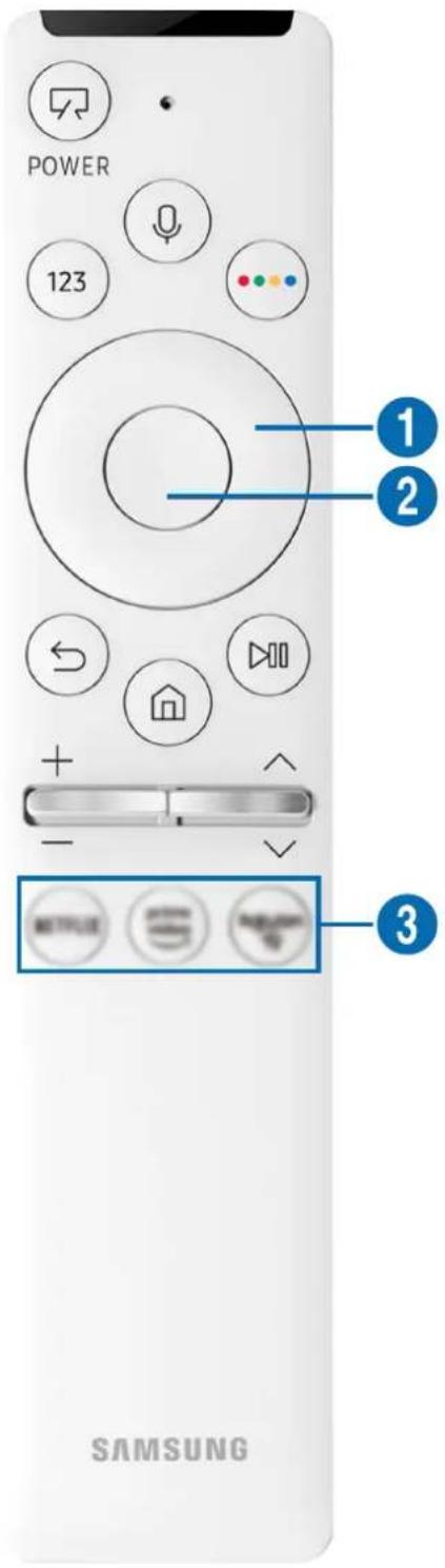 SAMSUNG UE82TU8000K - Überblick über die Samsung Smart Remote (The Frame) - 1