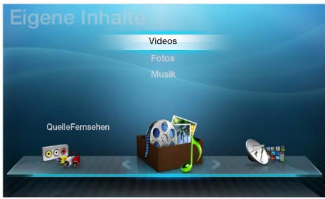 SAMSUNG LE22D450G1W - □Verwenden der Funktion „Eigene Inhalte“ - 1