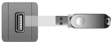 SAMSUNG LE22D450G1W - □Anschließen eines USB-Geräts - 1