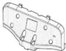 SAMSUNG HG32EC675AB - Teile des Standfußes - 6