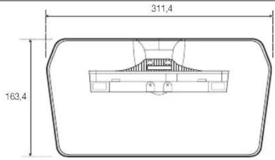SAMSUNG HG32EC690DB - Abmessungen - 7