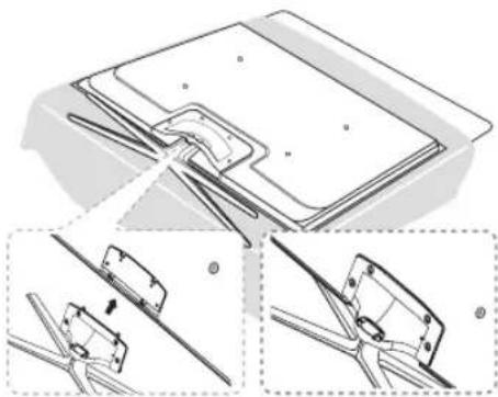SAMSUNG HG32EC770SK - Teile des Standfußes - 22