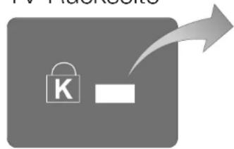 SAMSUNG LE40D503F7W - □Kensington Lock als Dienstahlsicherung - 1