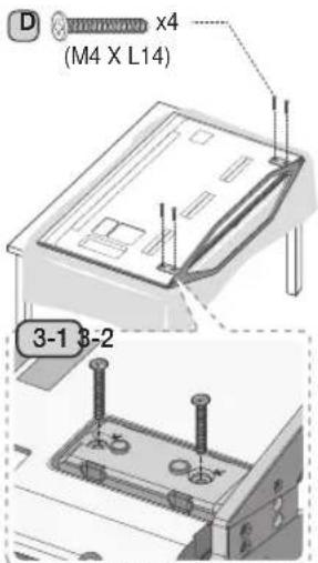 SAMSUNG HG40EC890XB - Standfußkomponenten - 9