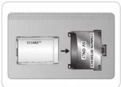 SAMSUNG HG40EC890XB - Verwenden der „CI“- oder „Cl+“-Karte - 1