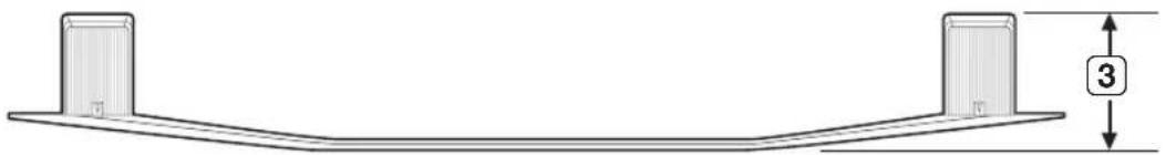 SAMSUNG HG40EC890XB - Abmessungen - 4