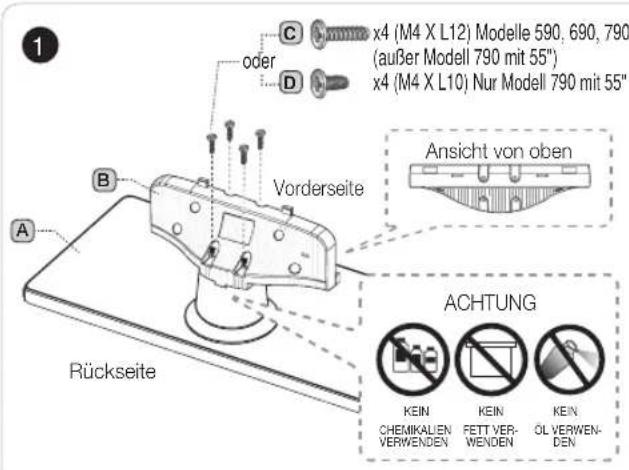 SAMSUNG HG46EA590LS - Standfußkomponenten - 4