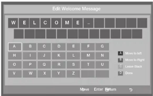 SAMSUNG HG48EC690DB - Konfigurieren der Daten für die Hoteloption - 2