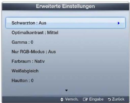 SAMSUNG PS51D450A2W - Erweiterte Einstellungen - 1