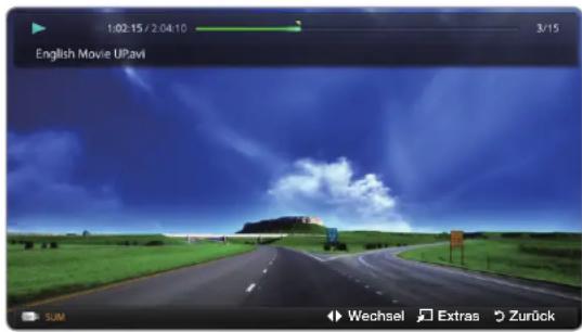 SAMSUNG PS51D450A2W - Wiedergabe von Videos - 1