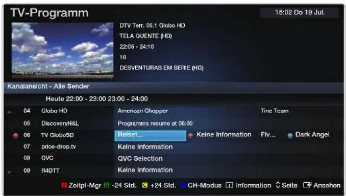 SAMSUNG PS51D450A2W - Verwenden der Kanalansicht - 1