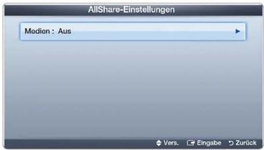SAMSUNG PS51D450A2W - AllShare-Einstellungen - 1