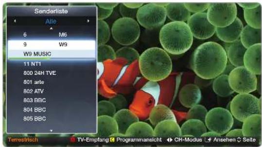 SAMSUNG PS51D450A2W - Senderliste - 1