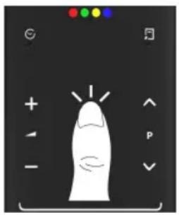 SAMSUNG PS51E8000GU - Bewegen Sie Ihren Finger auf dem Touchpad hin und her. - 1