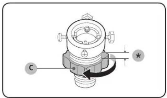 SAMSUNG WD70TA049BE - Aansluiten op een waterkraan zonder schroefdraad - 3