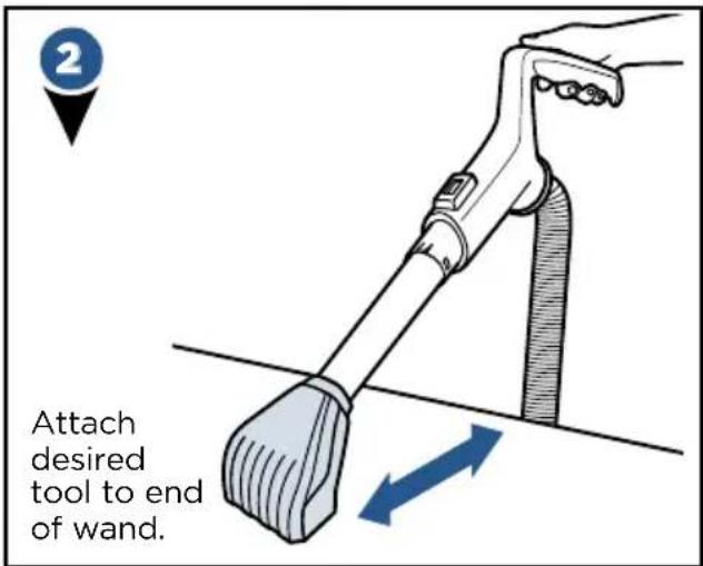 BISSELL Pet Hair Eraser 1650 - Above Floor Cleaning: Wand - 3