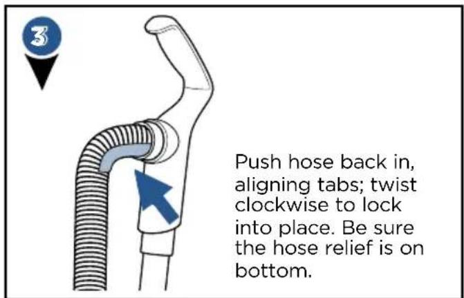 BISSELL Pet Hair Eraser 1650 - Above Floor Cleaning: Hose - 4