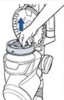 BISSELL Pet Hair Eraser 1650 - Cleaning & Replacing Bottom Post-Motor Filter - 9