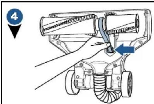 BISSELL Pet Hair Eraser Turbo Plus 2281 - Replace Brush and Belt - 5