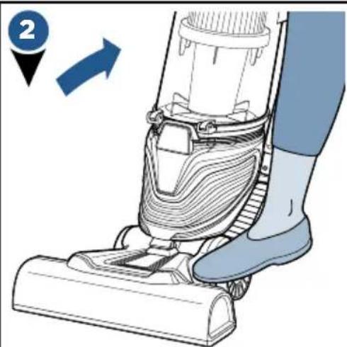 BISSELL Pet Hair Eraser Turbo Plus 2281 - WARNING - 2