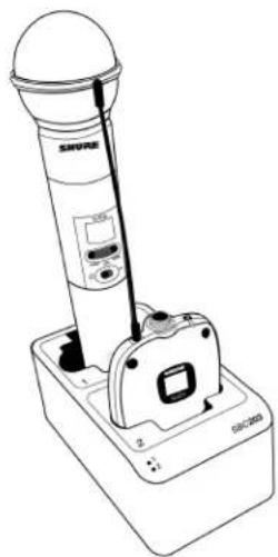 SHURE SLXD4 - Ladegeräte mit Dual-Steckplatz - 1
