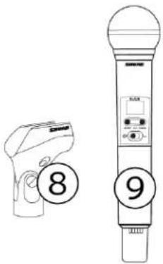 SHURE SLXD4 - Ein Gesangssystem beinhaltet: - 1