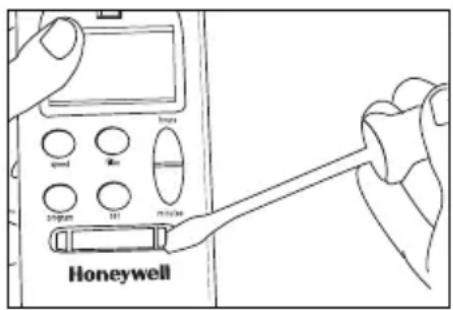 HONEYWELL 17000-S - Reemplazo de la batería: Modelo de 17005 - 1
