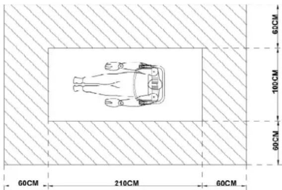 60CM 100CM 60CM 60CM 210CM 60CM
