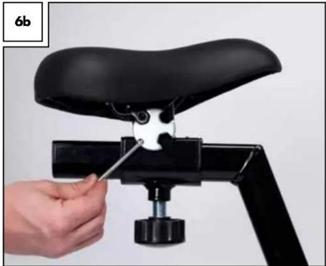 CRIVIT IAN 74884 - Inserting the seat post and assembling the seat - 4