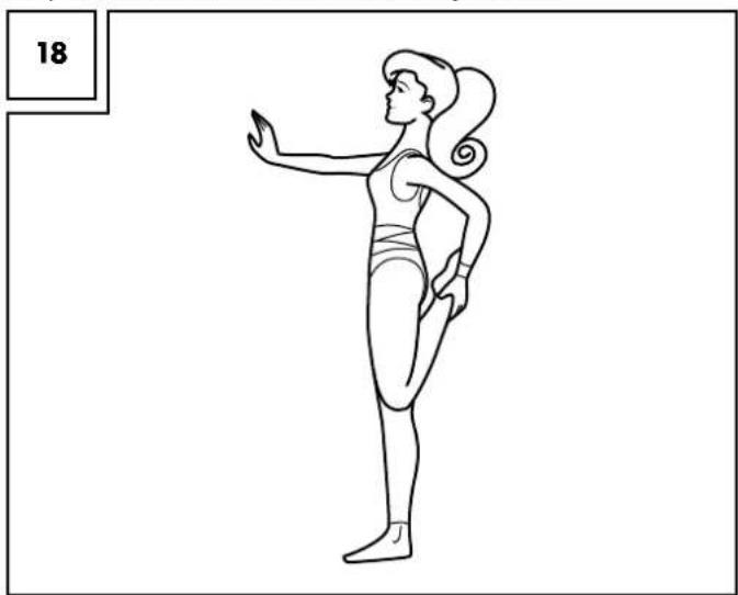 CRIVIT IAN 74884 - Stretching the front thigh muscles (Fig. 18) - 1