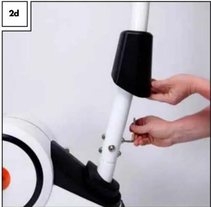 CRIVIT IAN 74884 - Assembling the handlebar post - 4