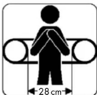 28 cm