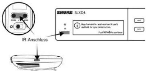 SHURE SLXD24/K8 - Verwendung der Funktion „Guided Frequency Setup“ - 2