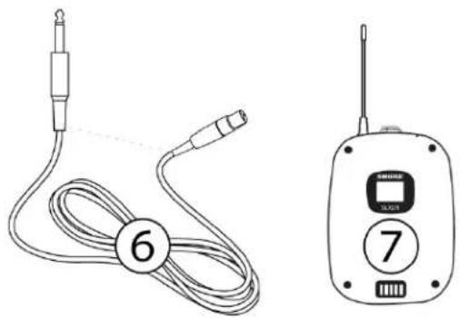 SHURE SLXD24/K8 - Ein Gitarrensystem beinhaltet: - 1