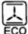 INVENTUM VFG6008WIT - VERWARMINGSFUNCTIE ECO- HETELUCHT - 2
