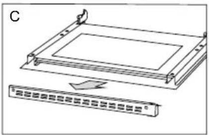 INVENTUM VFG5008WIT - DÉMONTAGE ET MONTAGE DE LA PORTE DU FOUR - 2