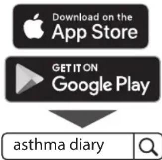 Download on the App Store GET IT ON Google Play asthma diary