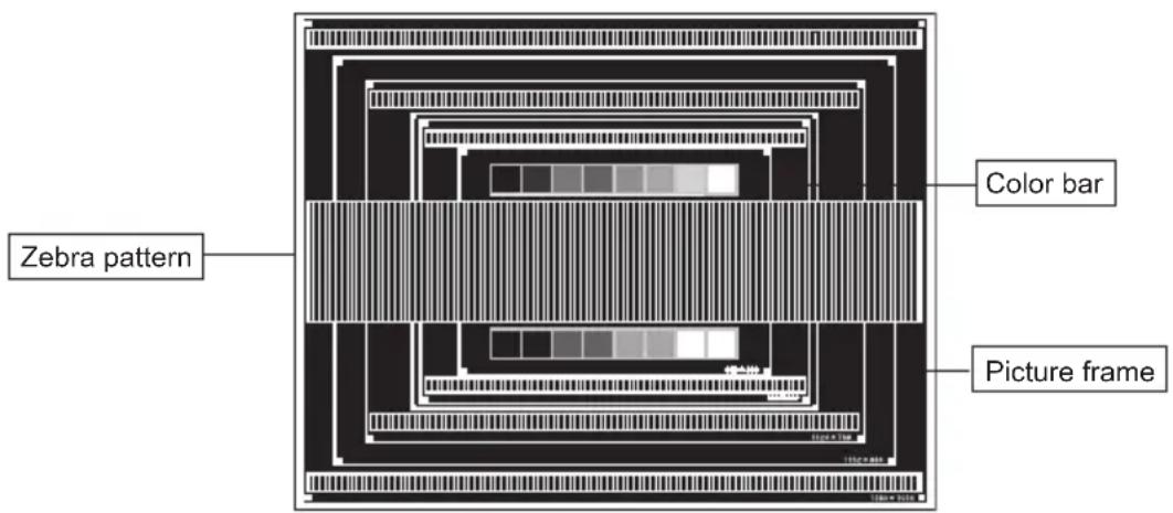 IIYAMA Prolite LH6542UHS - [Adjustment pattern] - 1