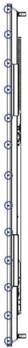 IIYAMA Prolite LH6542UHS - [PLACING THE STICKERS] - 2