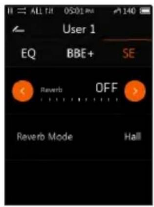 COWON Plenue D2 - Jeteffect 5-Einstellungen - 4