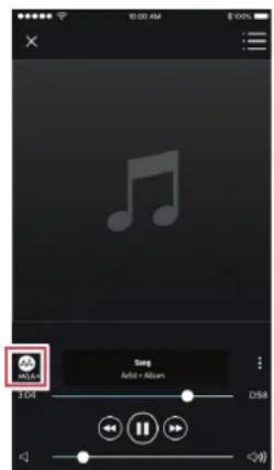 10:00 AM Music Player Song Artist + Album 10A D58