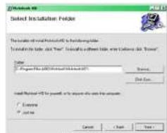 Zooskod 40 Selected Installation Folder Instructions to install a file in the following table: Install the table, click "OK" to install a folder, enter a folder as "Browse" Color • Image file (all tested) or other files Browse... Edit Web... Install Modified HTML to prepare it to install this file with an icon • License • Just use Cancel Help Next >
