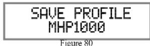 MCINTOSH MXA80 - CREATE A PROFILE - 2