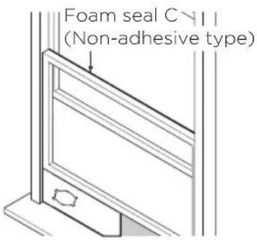 Arctic King WPPD10CW0N - Type 1: Hung window installation - 2