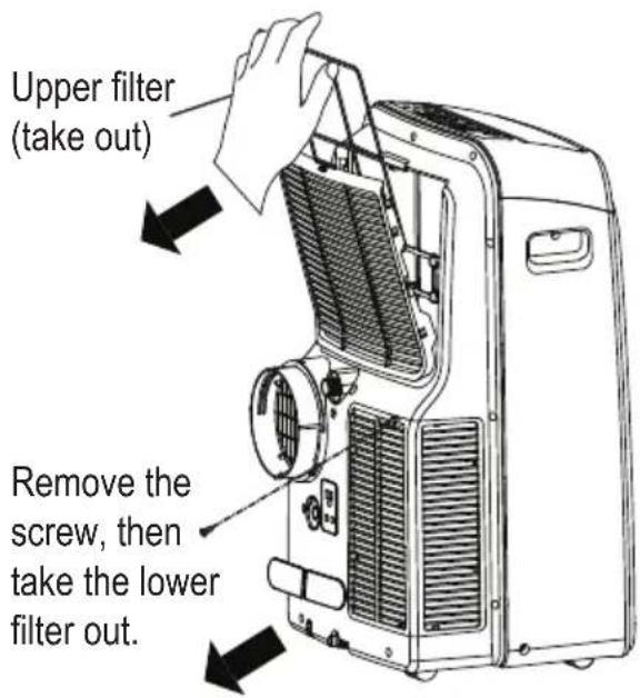 Arctic King WPPD10CW0N - Clean the Air Filter - 1