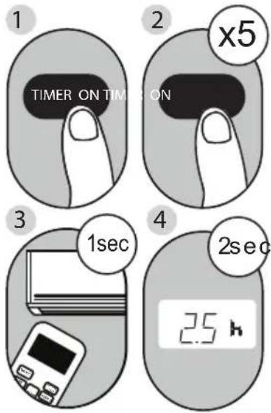 Arctic King WPPD10CW0N - Timer Functions - 1