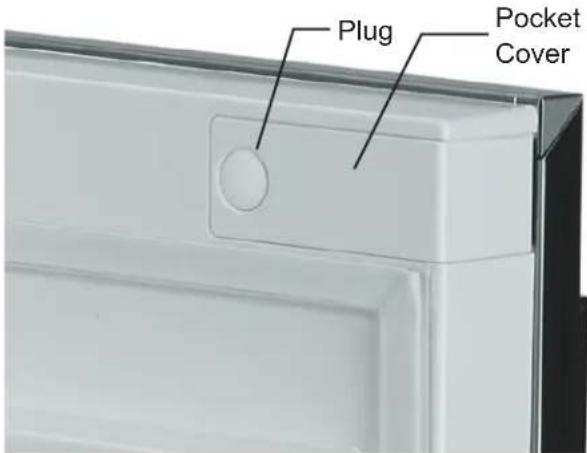 Scotsman SCCP50MB-1SU - Door swing change - 2