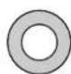 STIGA Baja Table Tennis Table T8562 - 10-24 Locknut (4 pieces) - 3